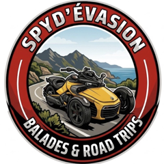 Logo Spyd'évasion — Balades & Road trips