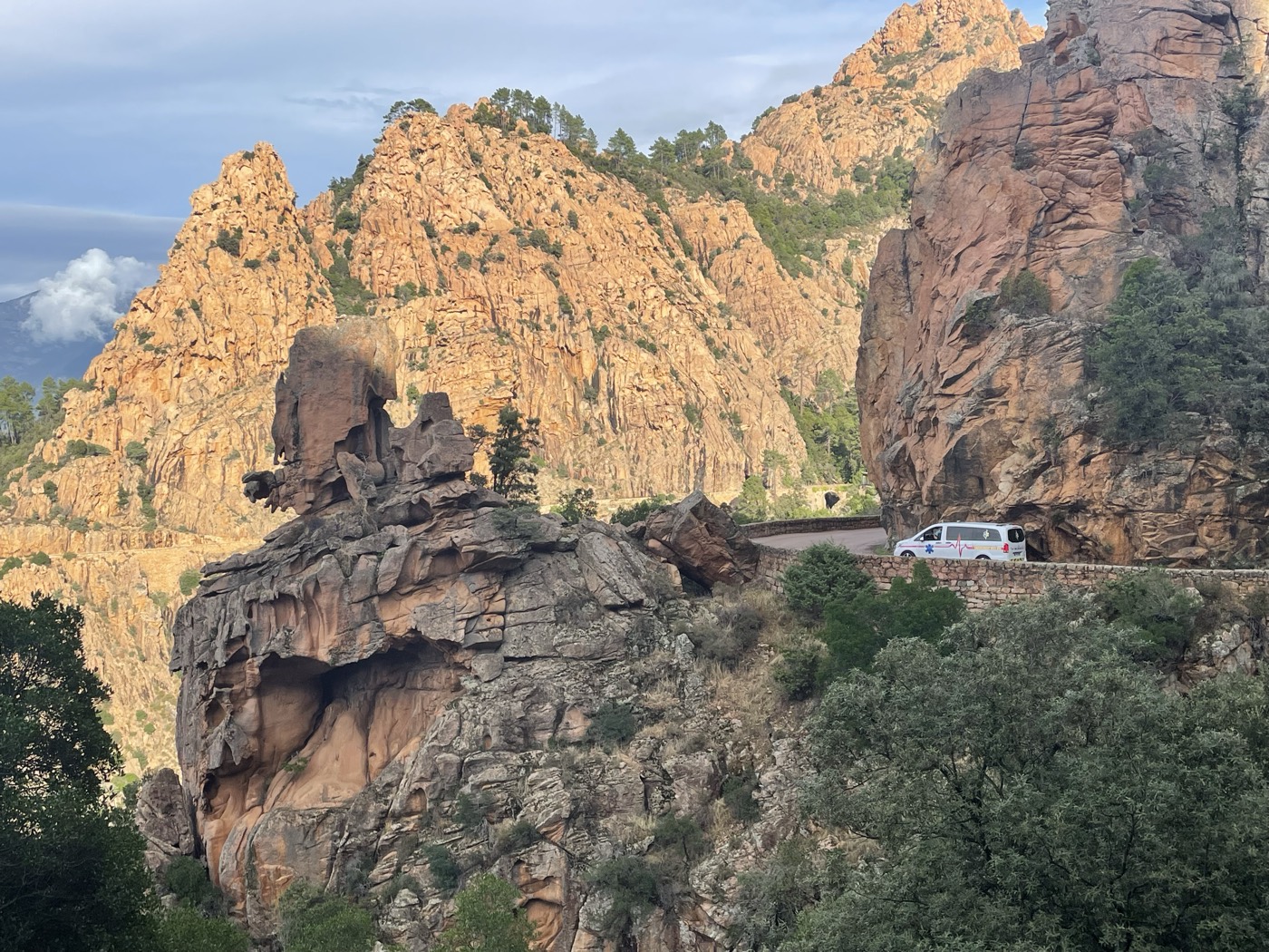 La route des Calanques de Piana